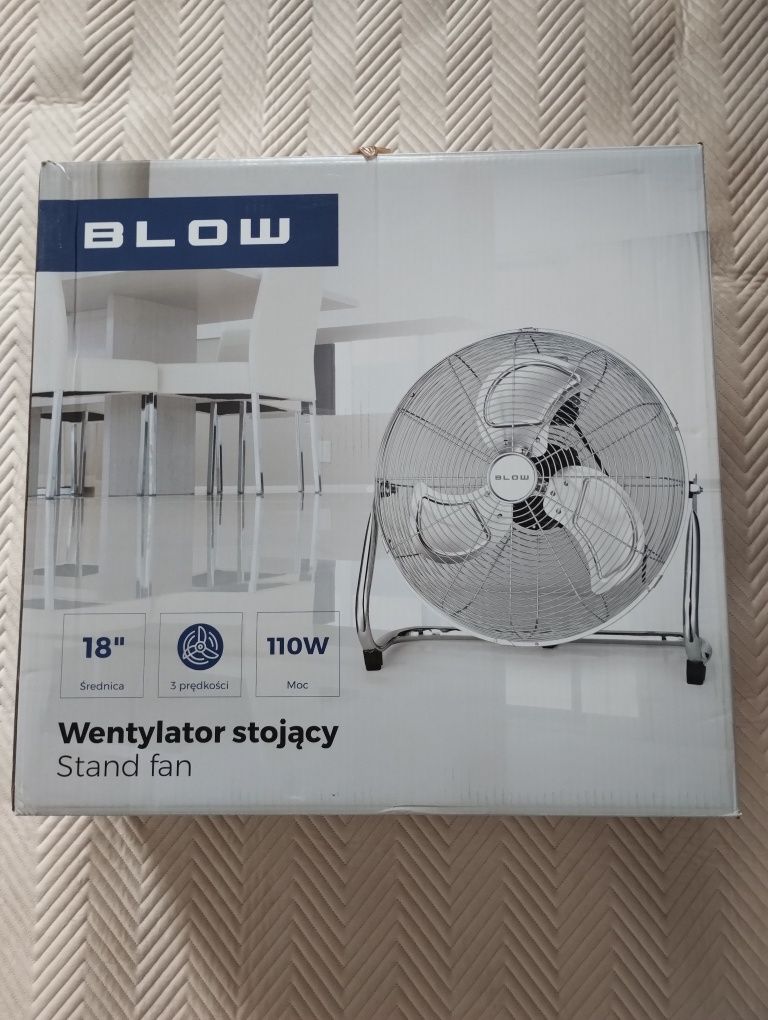 Nowy wentylator wolnostojący Blow