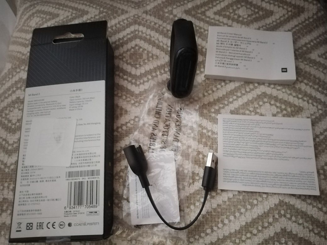 Vendo relógio mi Band 3 Bluetooth