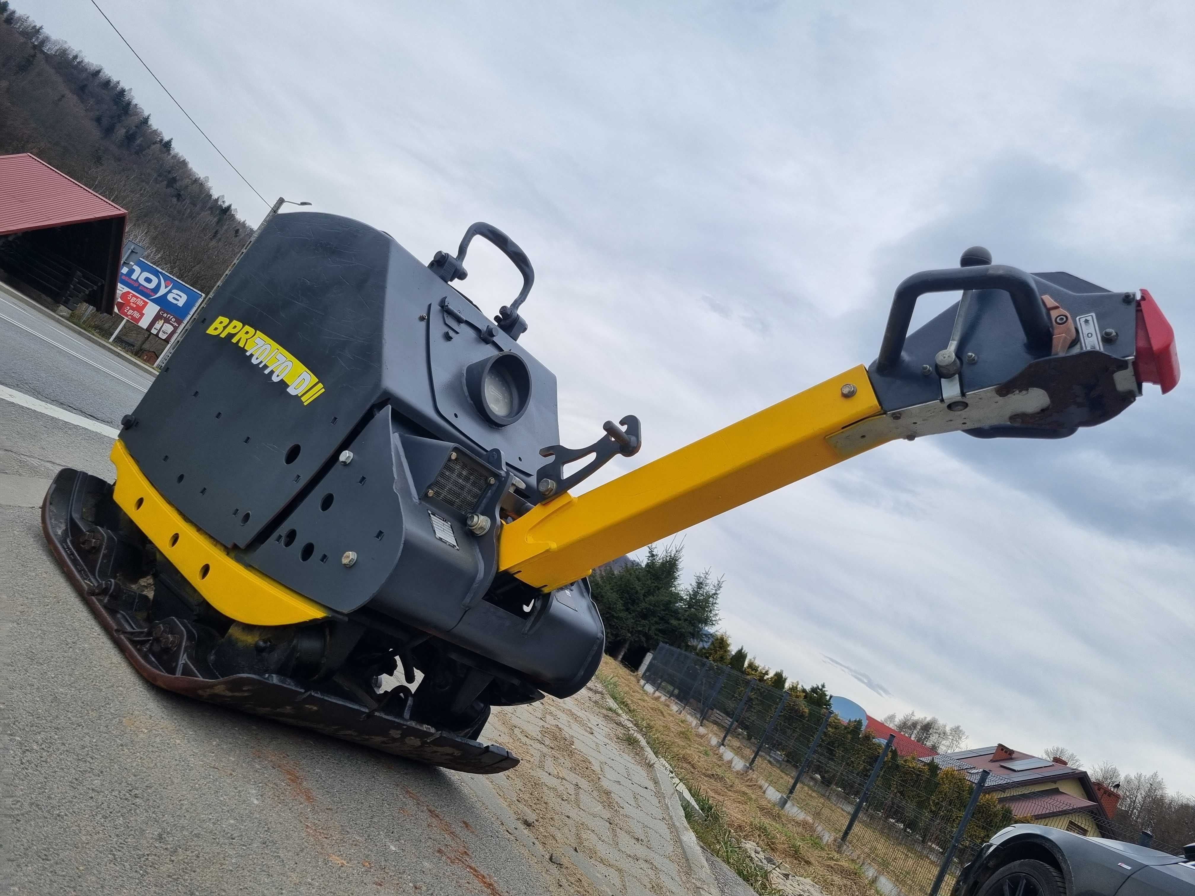 Zagęszczarka BOMAG BPR70/70 Płyta 600Kg zNorwegi jaknowa czujnik 2016r