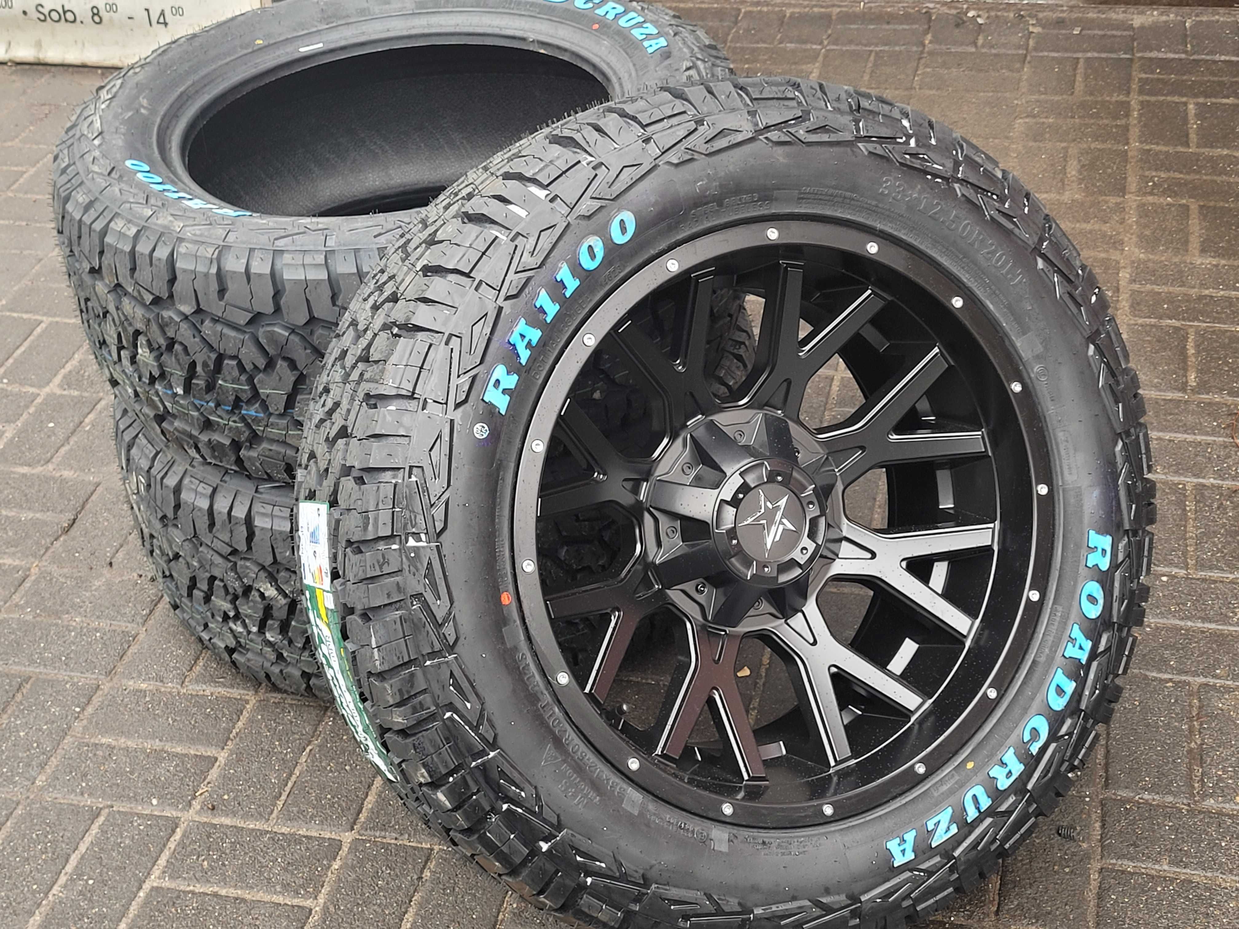 Koła Felgi Opony 20 5x139,7 Jeep Wrangler JK JL 33"