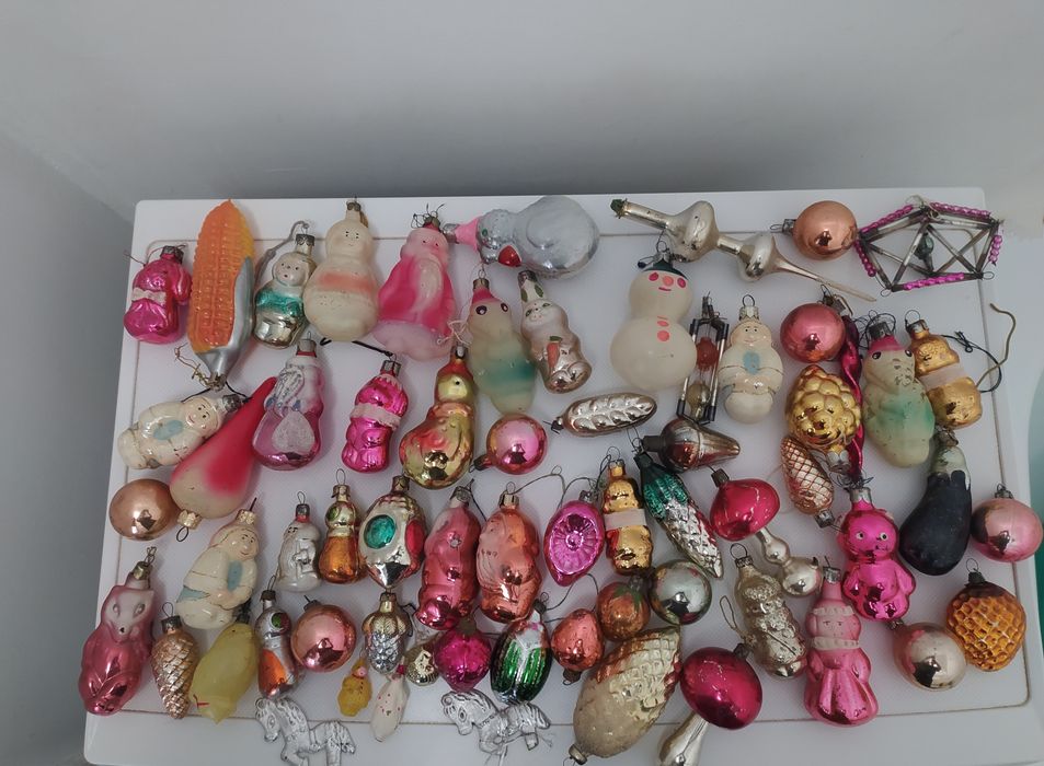 Ёлочные игрушки СССР