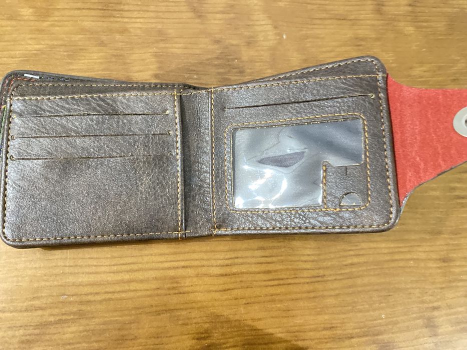 Carteira em pele Koala - inclui portes