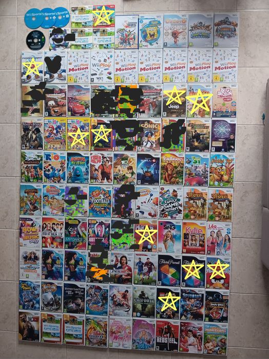Vários jogos Nintendo Wii