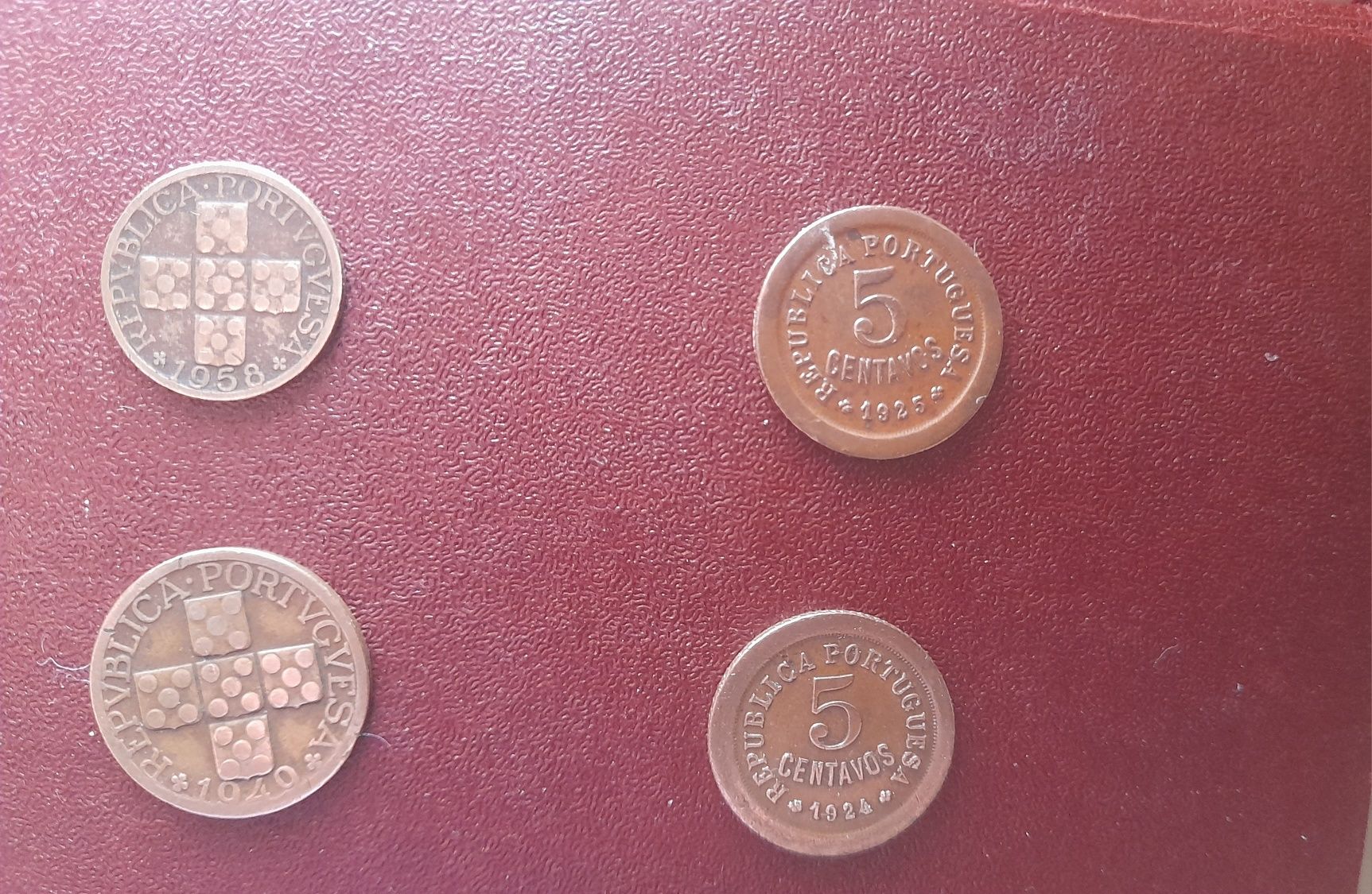 4 MOEDAS  antigas
