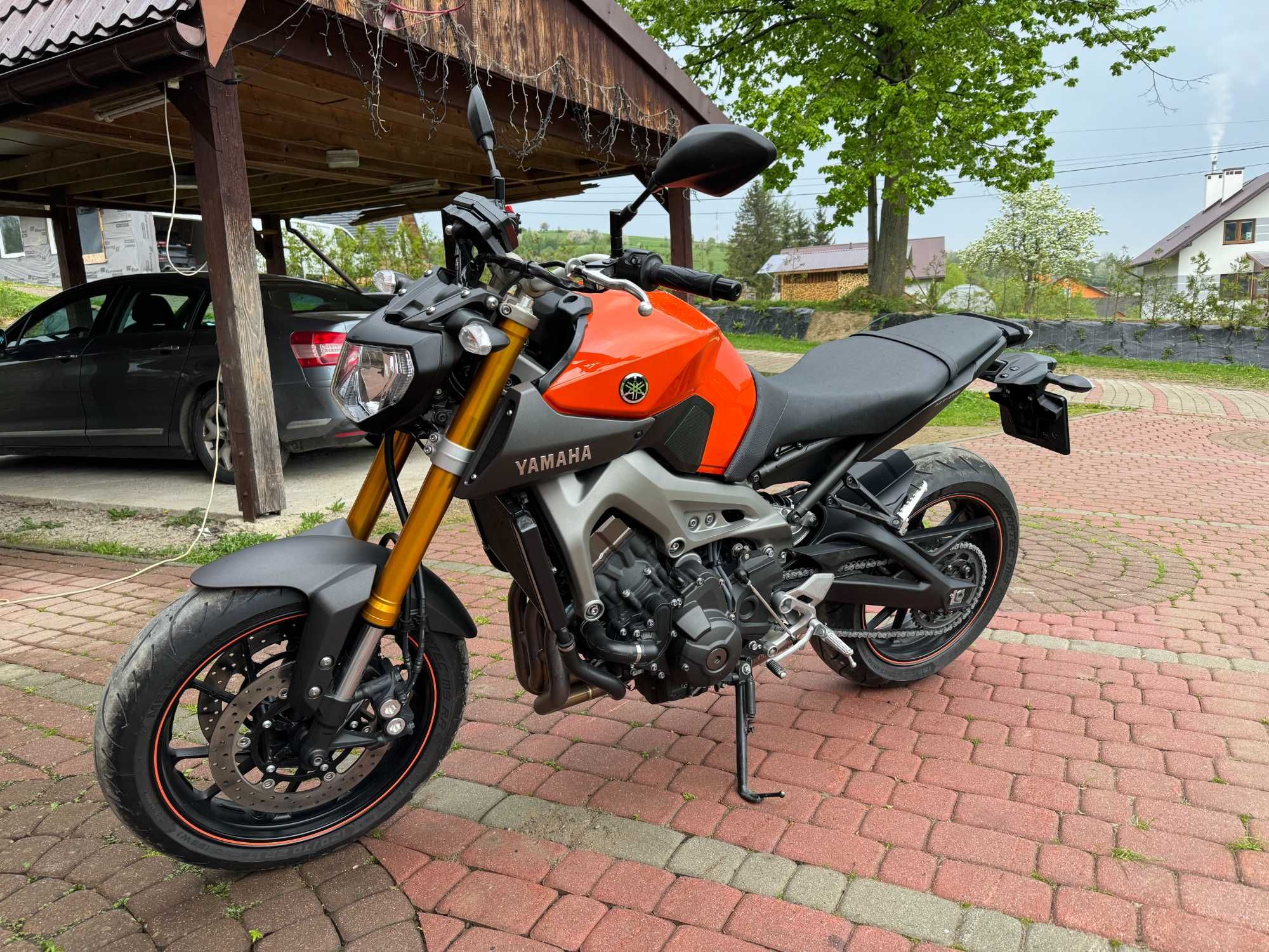 Yamaha MT 09 Akrapovic salon polska niski przebieg