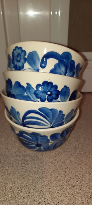 4 miseczki Włocławek PRL