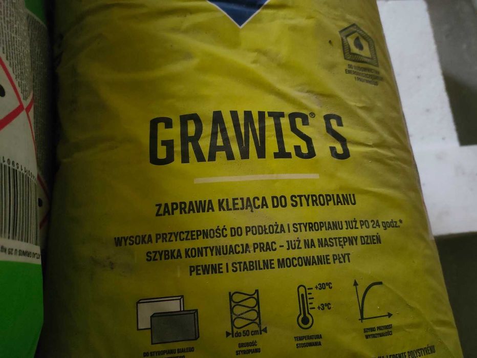 Atlas Grawis zaprawa klejąca do styropianu i siatki