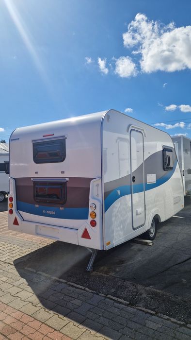 Nowa Przyczepa Kempingowa N-CROSS 2025 bogate wypos. Mega Oferta wyprz