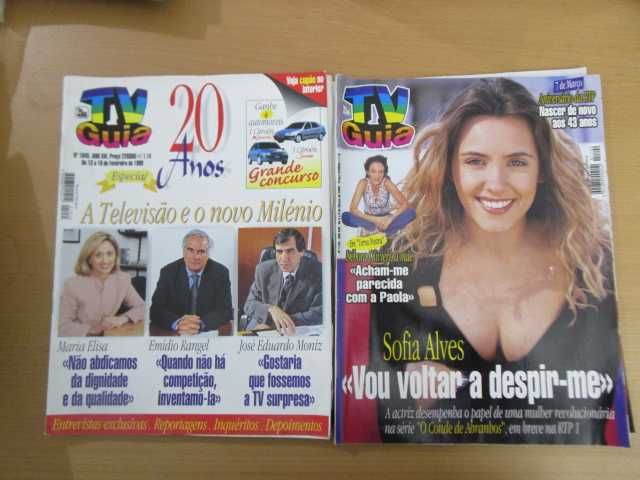 revistas antigas TV GUIA