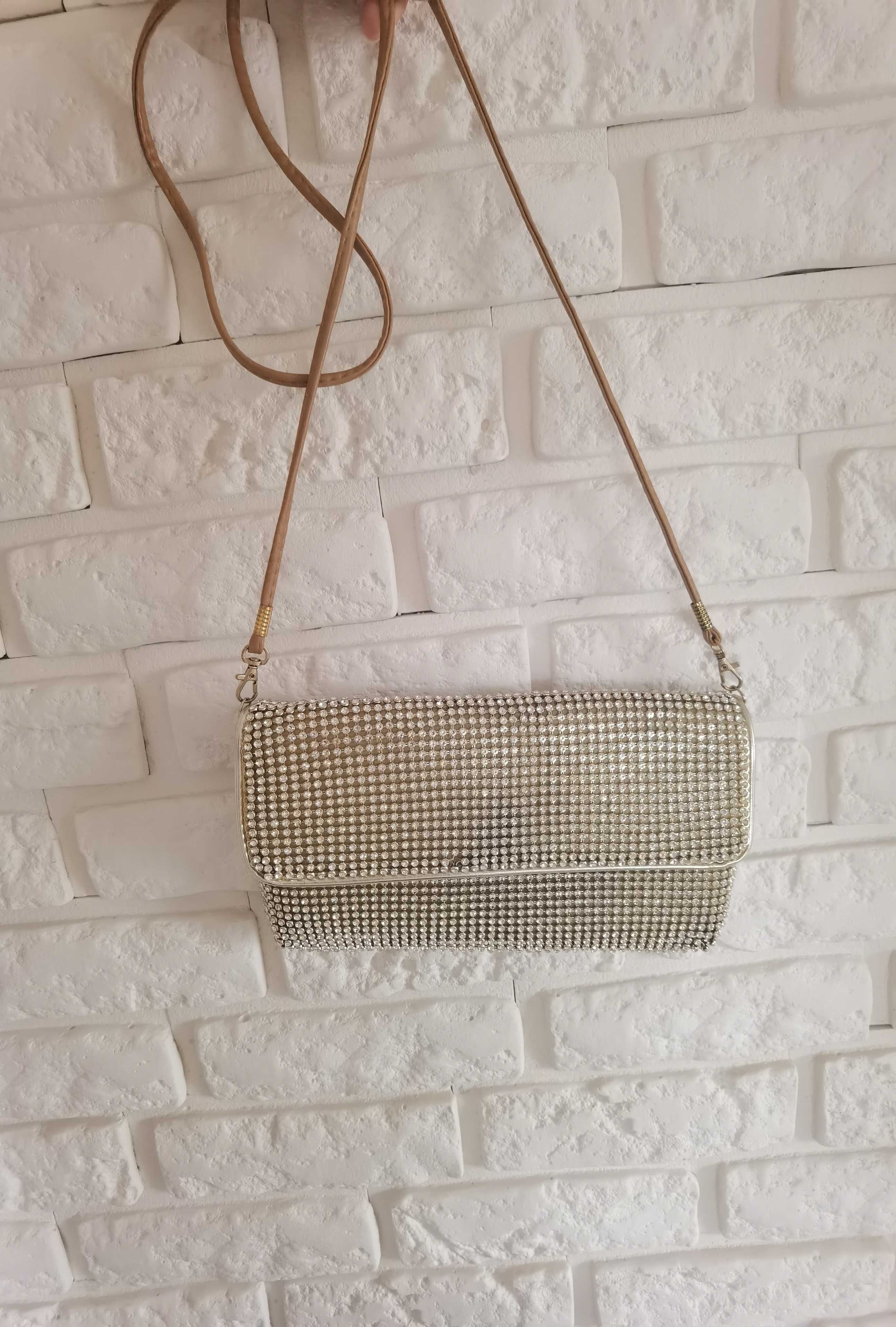 Torebka w cekiny ala Swarovski