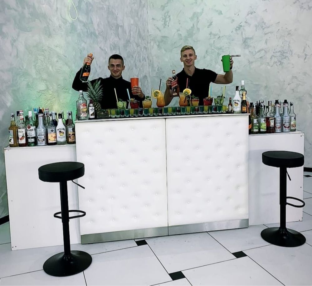 Mobilny Drink Bar - Usługi barmańskie - Wesele - Urodziny - Drinkbar