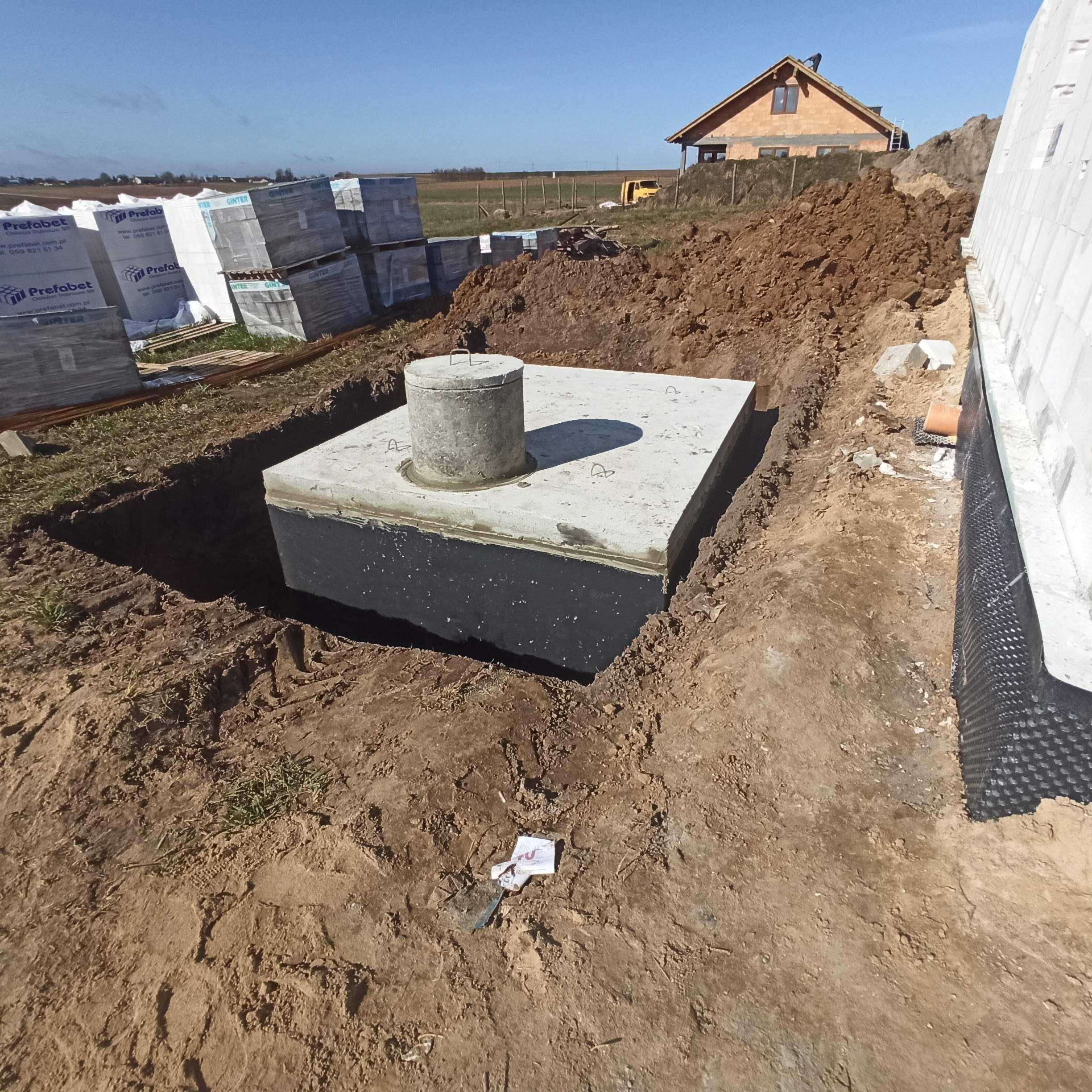 Szambo Betonowe 10m3. Zbiorniki na Deszczówkę, Szamba, Piwnice