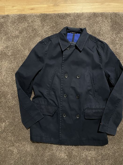 Płaszcz Trecz męski Tommy Hilfiger krótki kurtka rozm.M