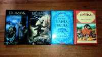 Джордж Оруэлл 1984, Казки Барда Бідла, Ведьмак 1 и 7 книги.