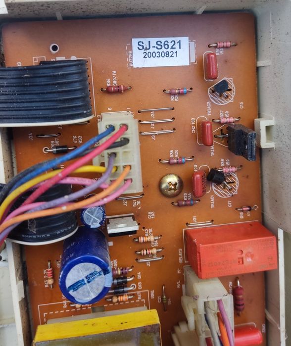 Стиральная машина Samsung SJ-S621 люк бак плата управління деталі