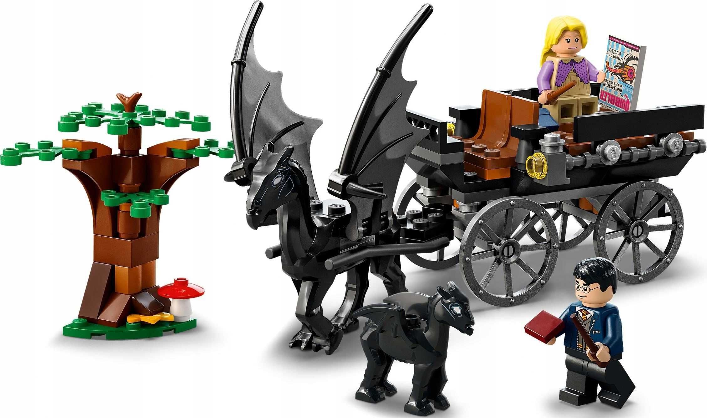 Nowe LEGO Harry Potter 76400 Testrale i Kareta z Hogwartu