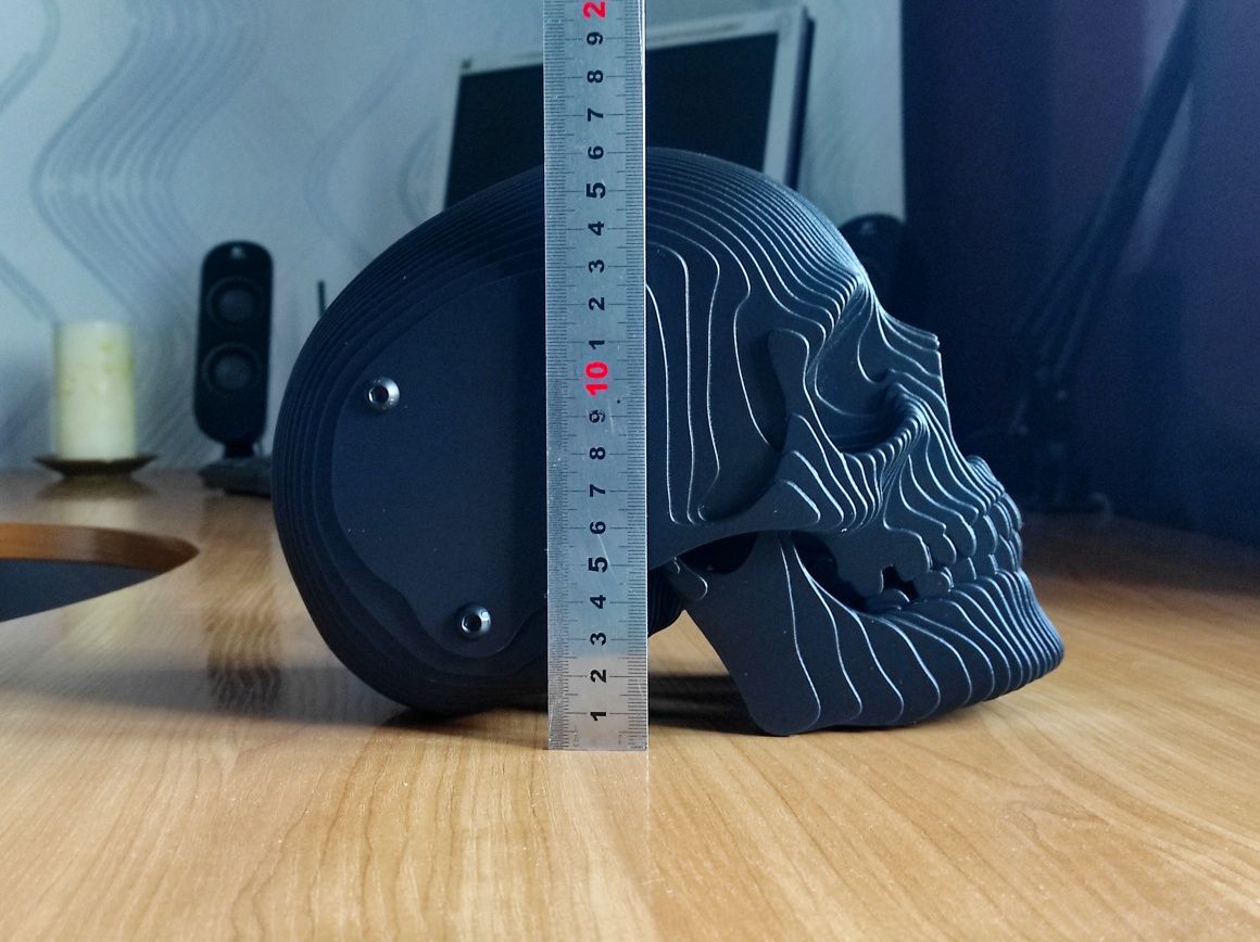 Подставка для наушников. Череп. Декор. Подарок JBL Marshall Sennheiser