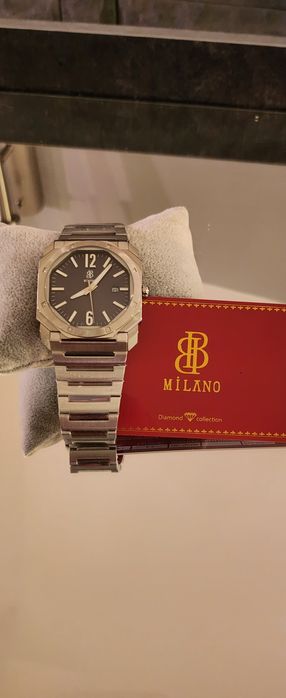 Milano Zegarek Z Diamond  Z Certyfikatem