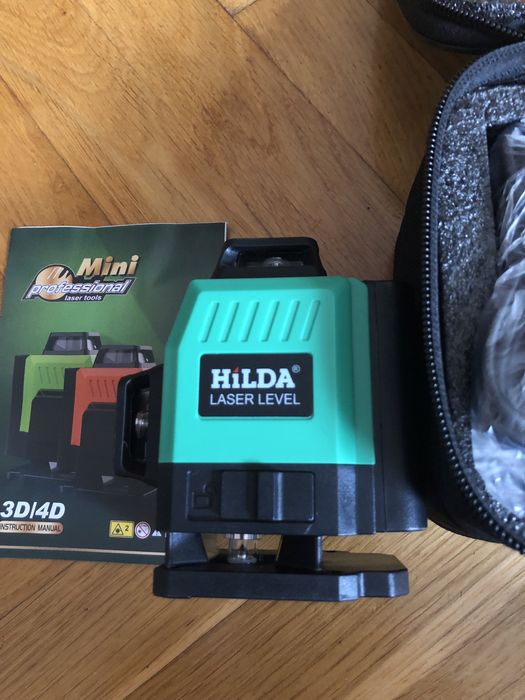 Zielony laser krzyżowy 360 4D poziomica laserowa 16 linii