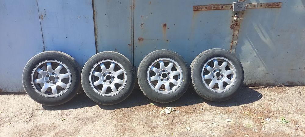 Диски з резиною 195*65*15 wag/audi 5*112