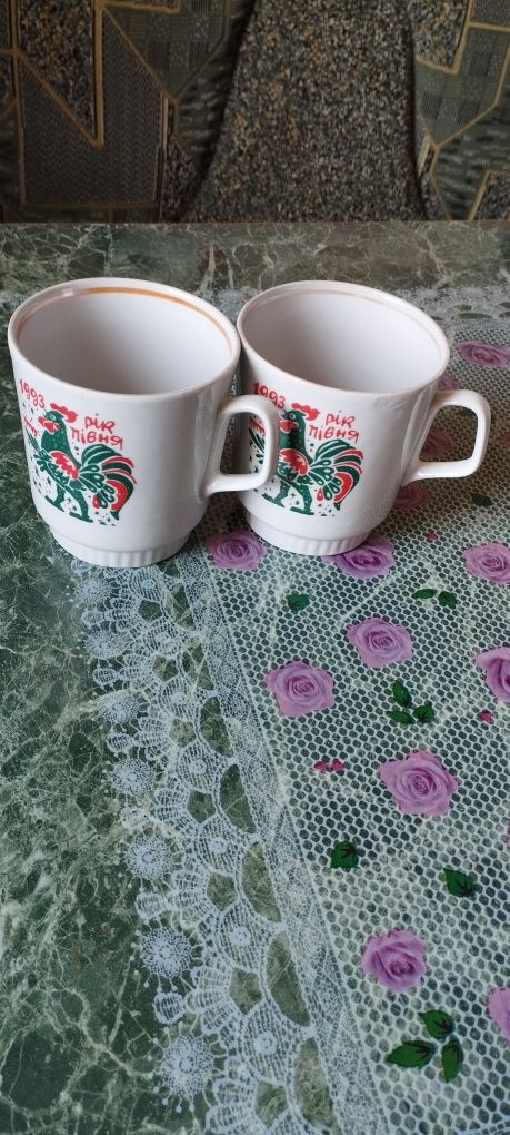 Чашки чайные времён СССР