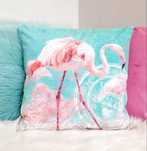 Home&You Balbin 45x45 cm. Nowa poszewka z flamingiem
