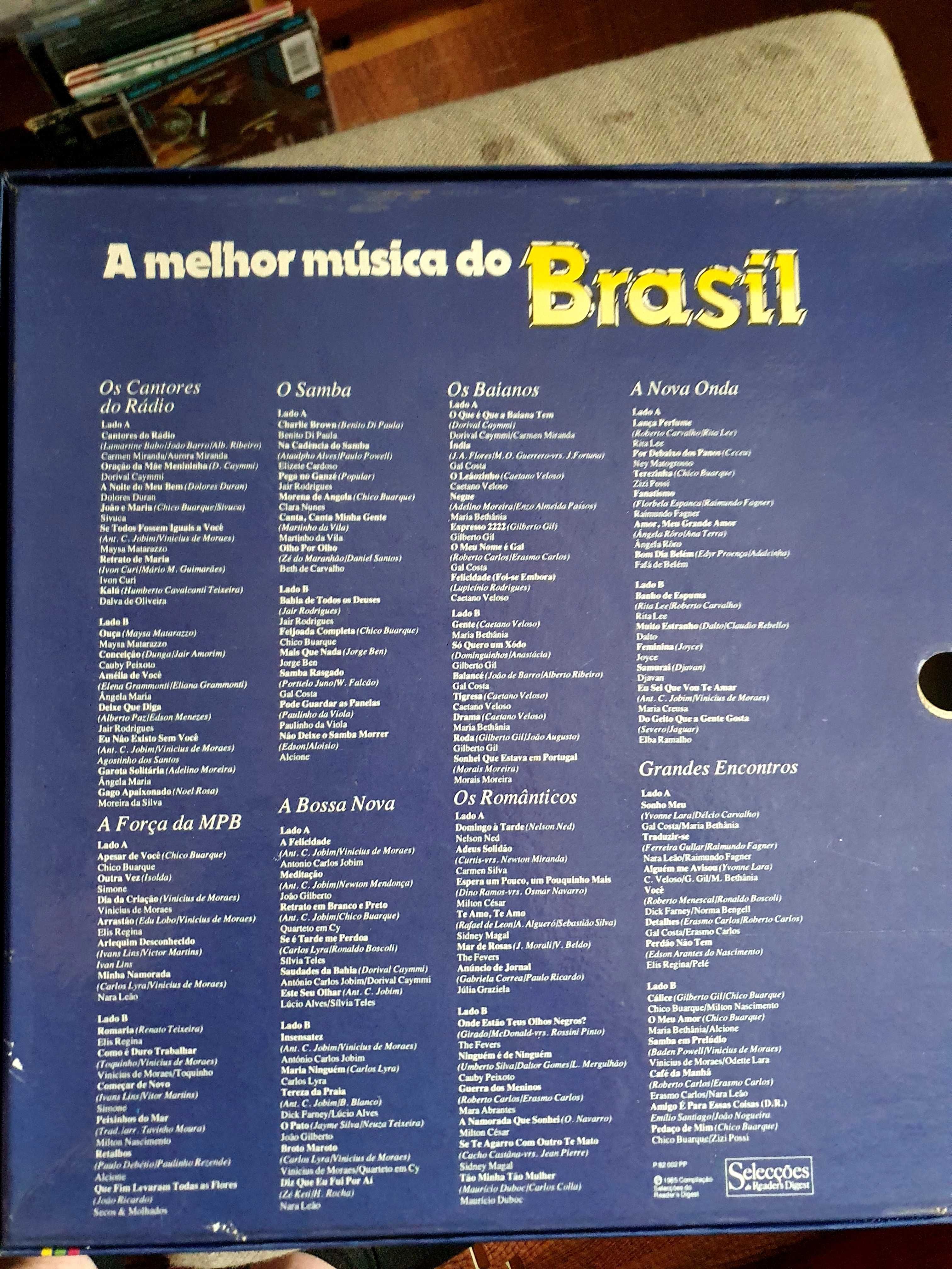 A Melhor Musica Brasileira 
Caixa box set 8lps
como novos