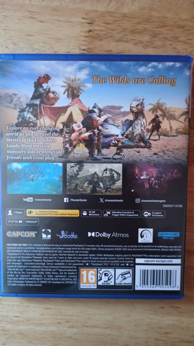 Monster Hunter Wilds Ps5