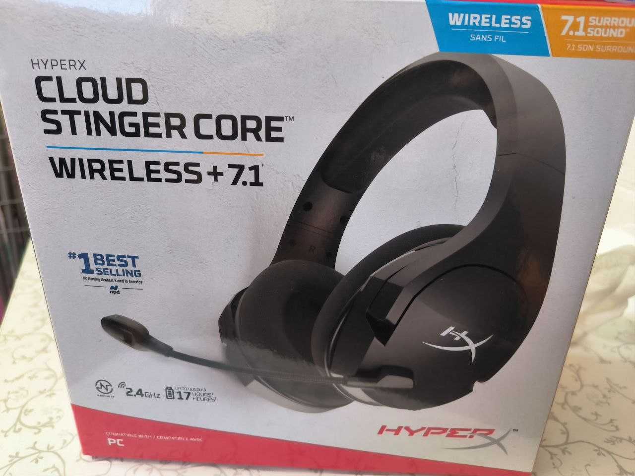 Гарнітура HyperX Cloud Stinger Core Wireless + 7.1