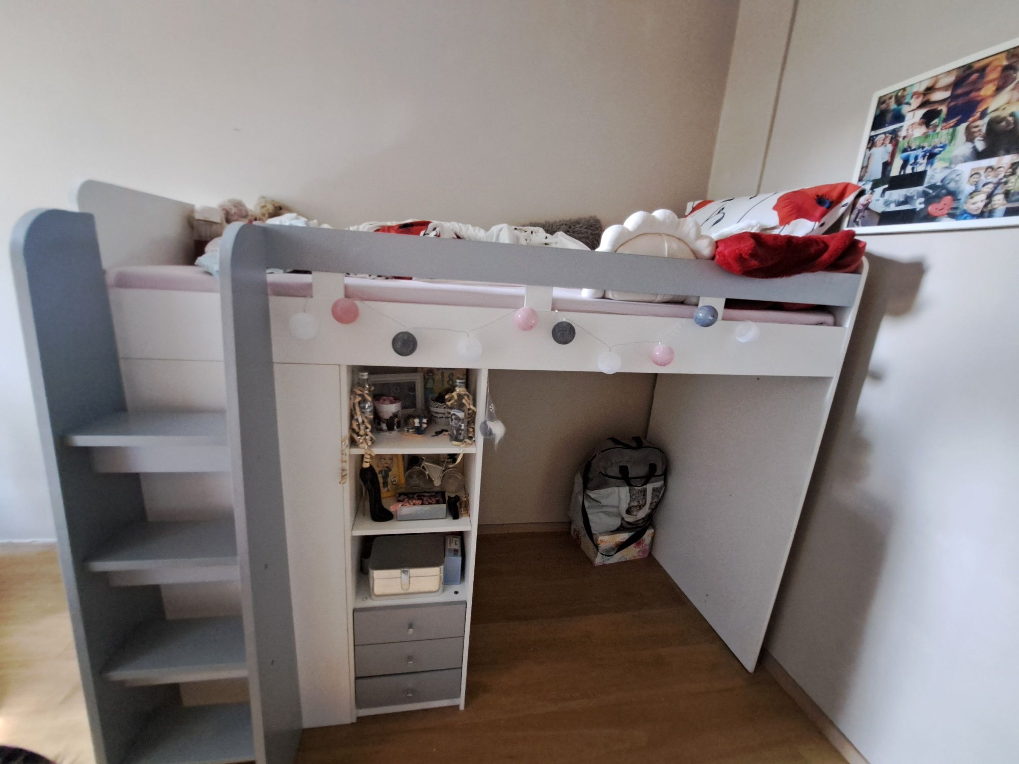 Łóżko piętrowe antresola