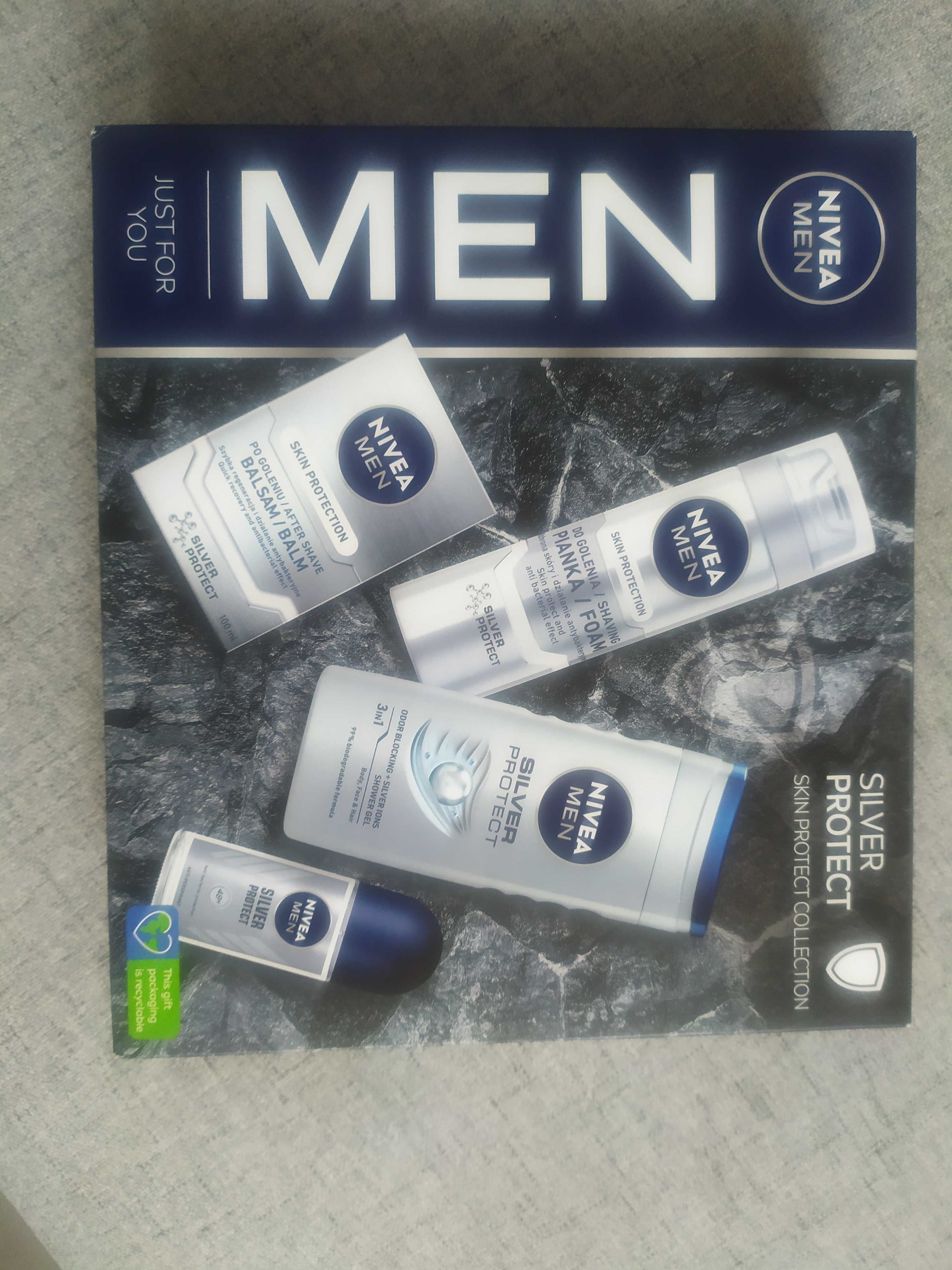 Nivea Zestaw prezentowy Men Silver Protect