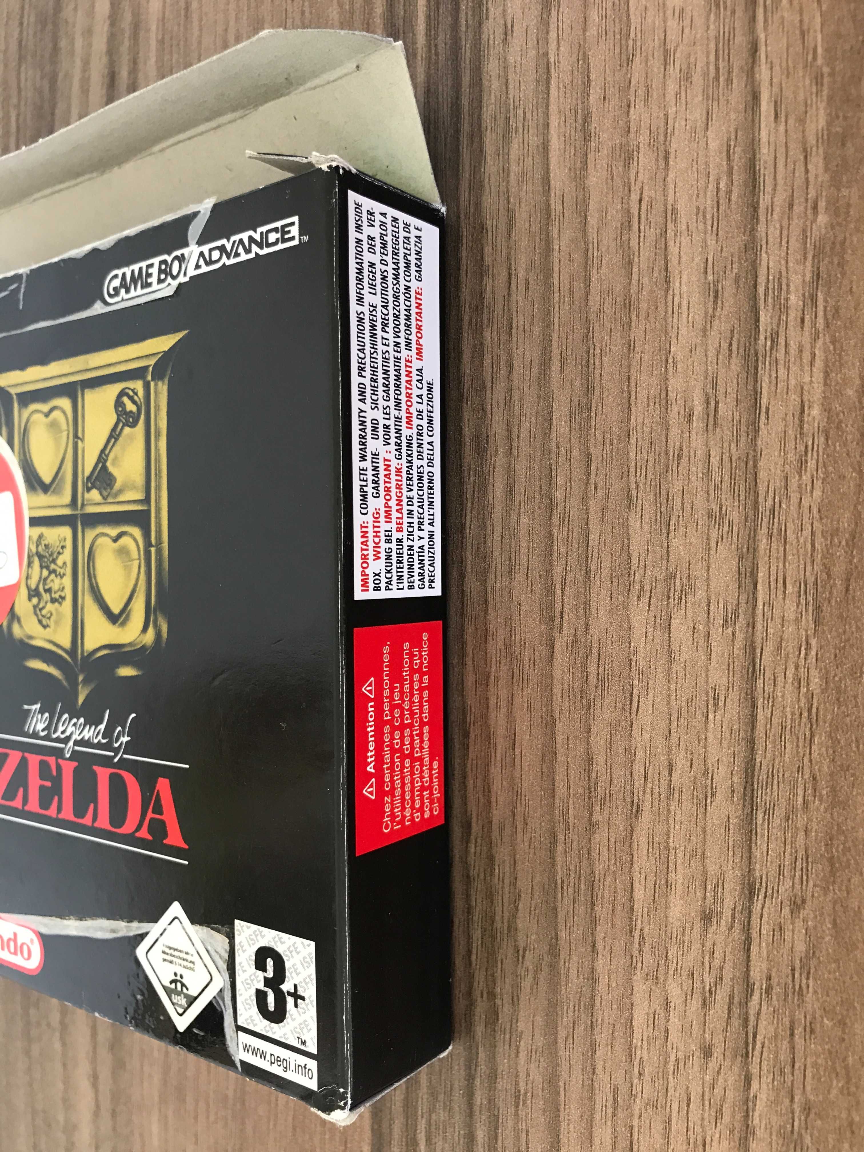 Game Boy Advance - The Legend of Zelda 1, NES GBA unikat kolekcja