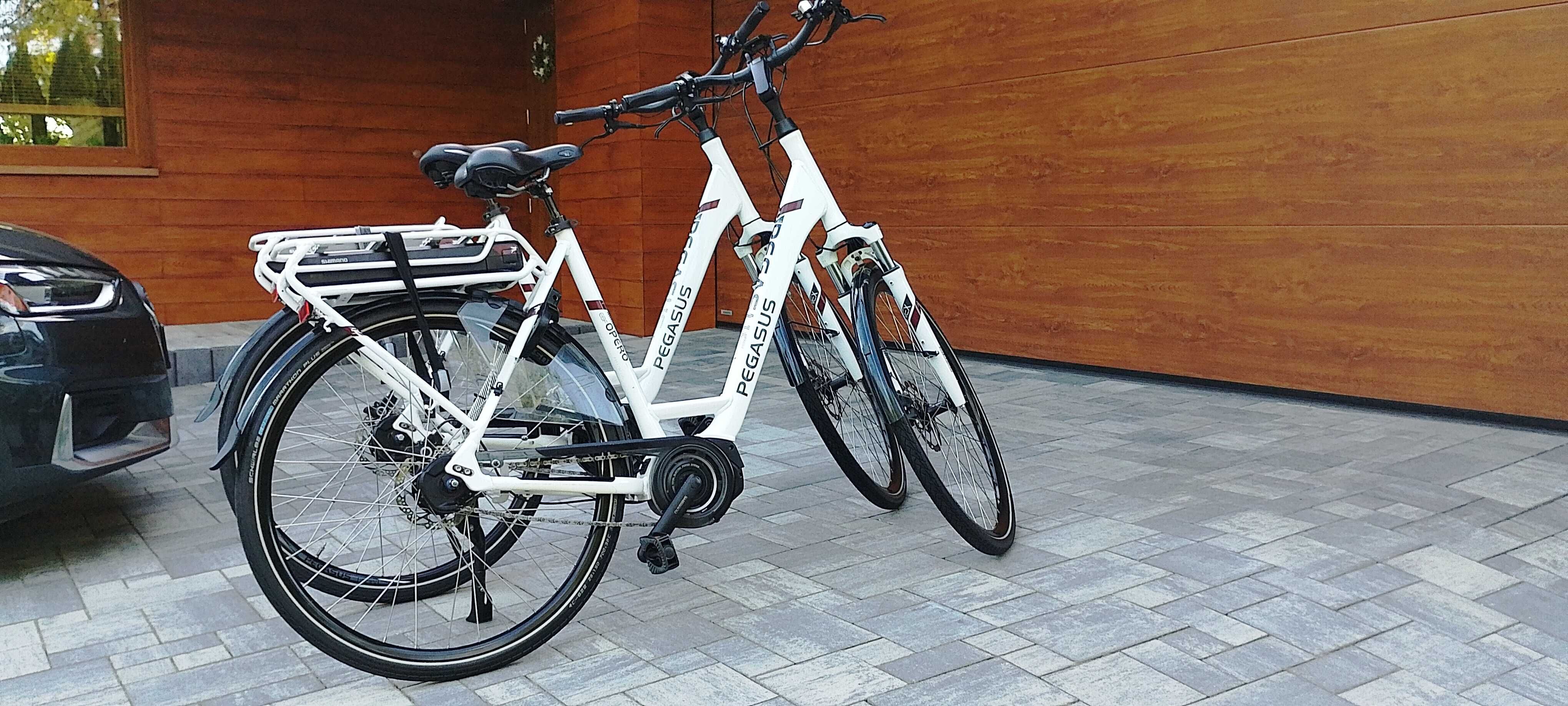 rower elektryczny Pegasus Opero E8F centralny napęd Shimano Steps