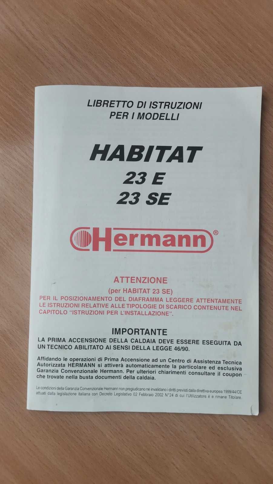 Продам котел Hermann Habitat 23E б/у, потребує ремонту