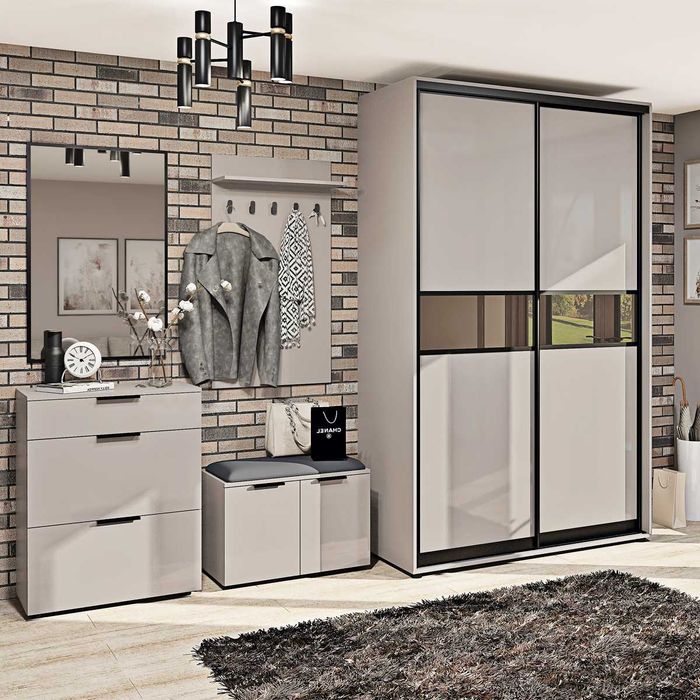 Модульні комплекти з шафами Флекс  для передпокою.