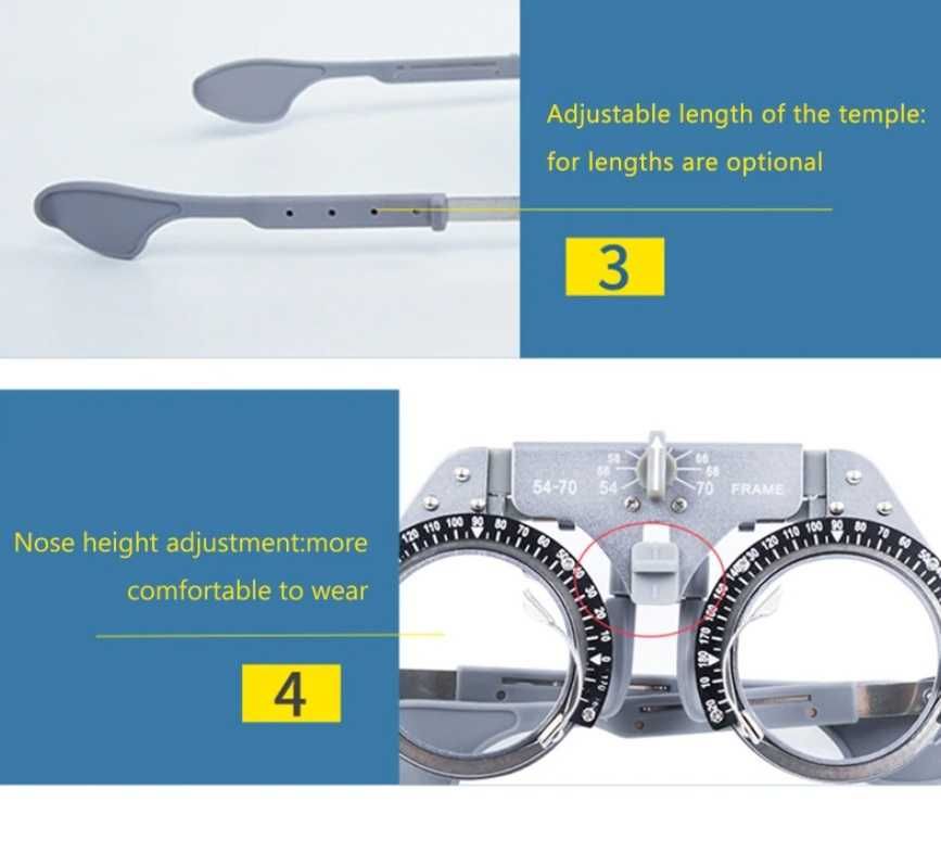 Пробная оправа офтальмолог офтальмоскоп набор пробных линз