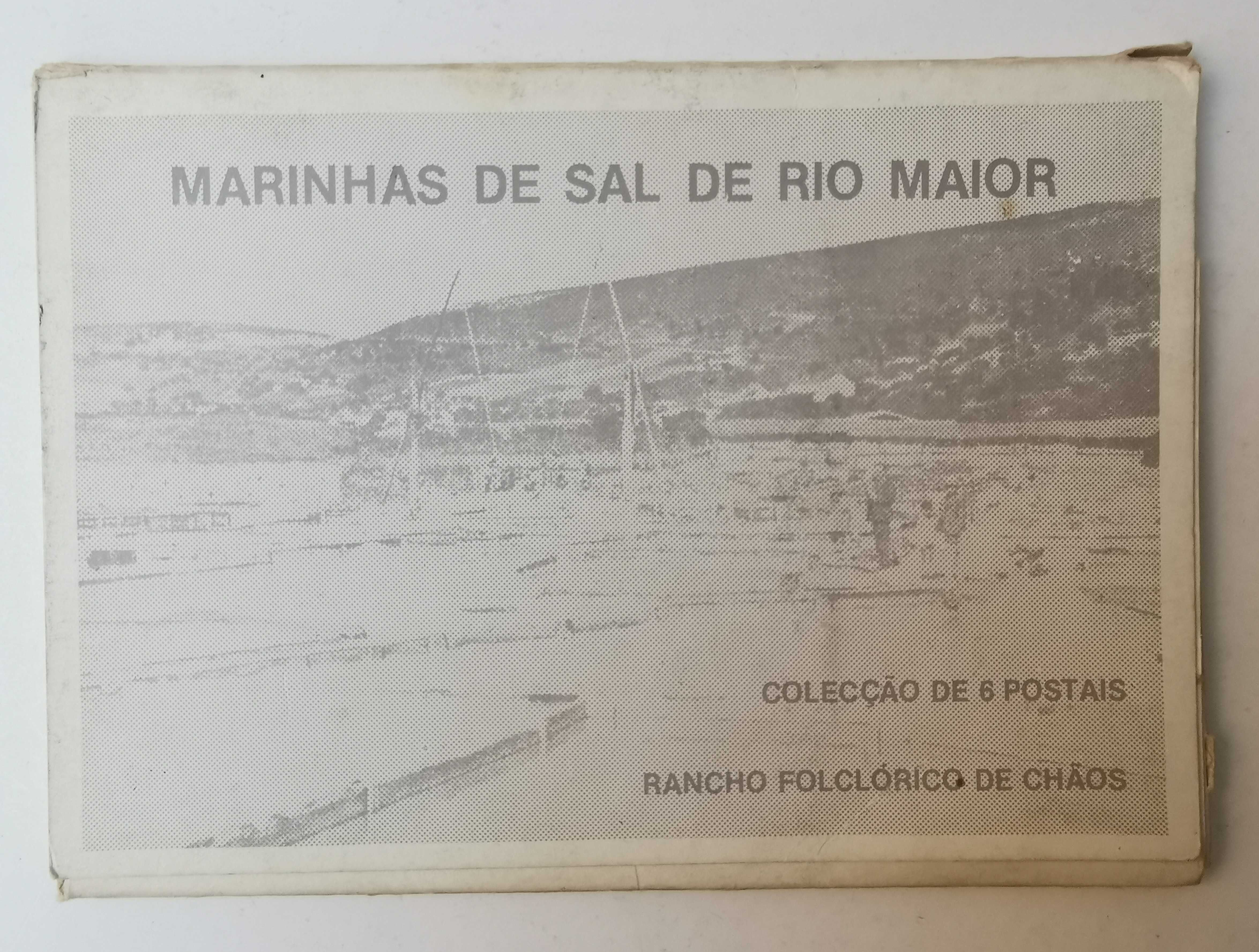 Coleção de Postais MARINHAS DE SAL de Rio Maior (edição de 1988)