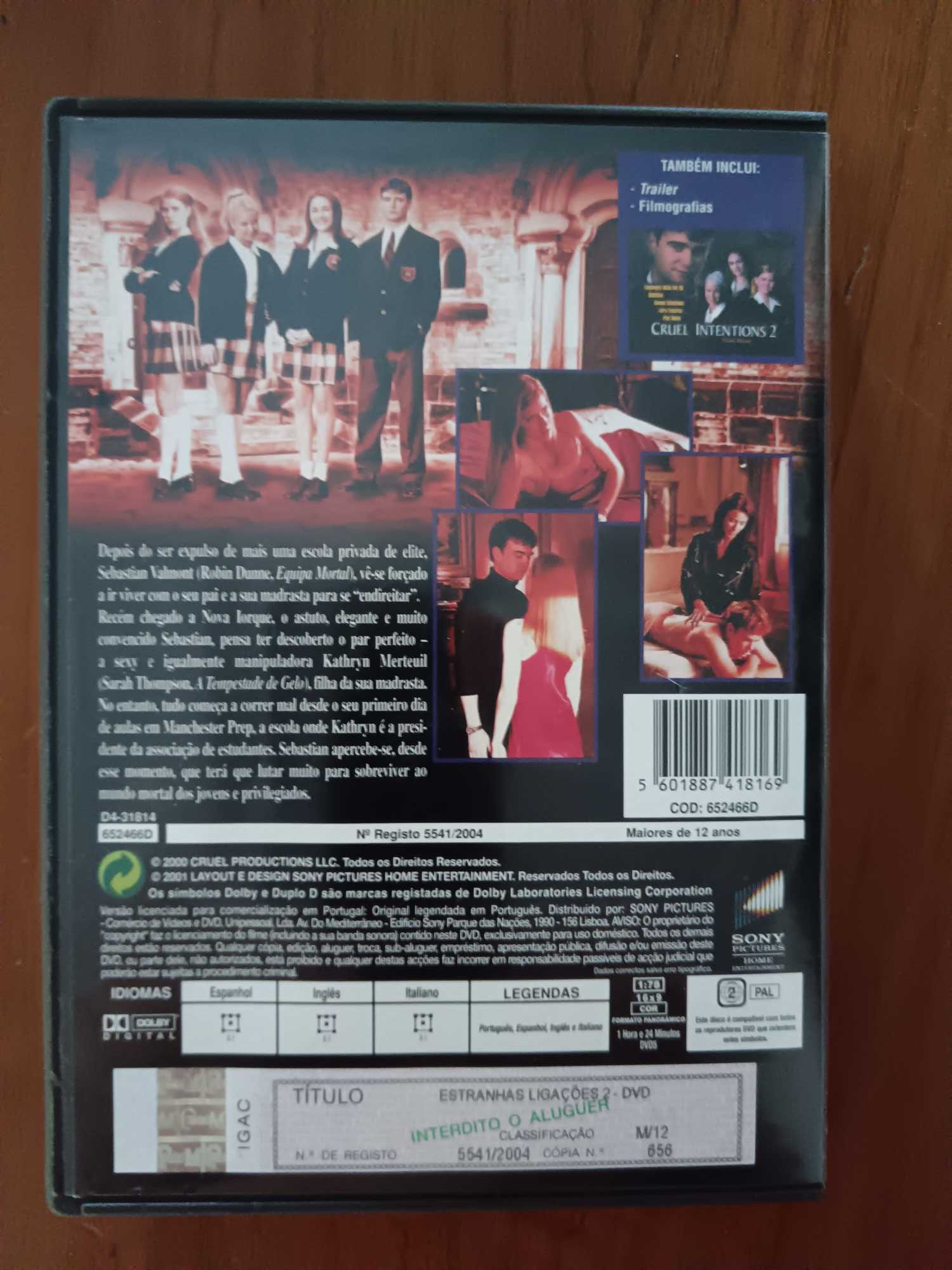 filme dvd original - estranhas ligações - 2