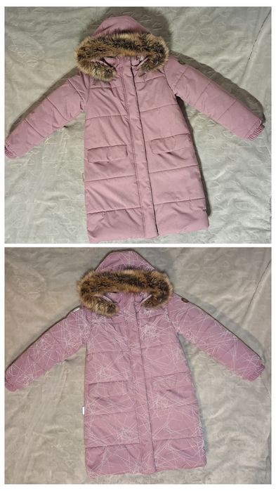 Зимова куртка Lenne_134_світловідбивний малюнок