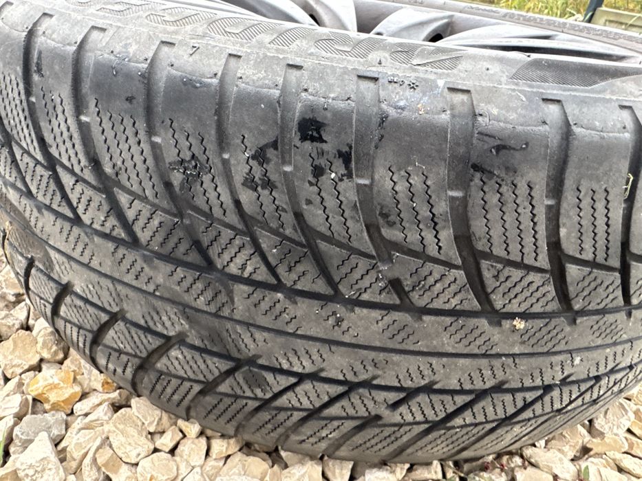 Felgi oryginalne bmw 17+ opony zimowe 225/50