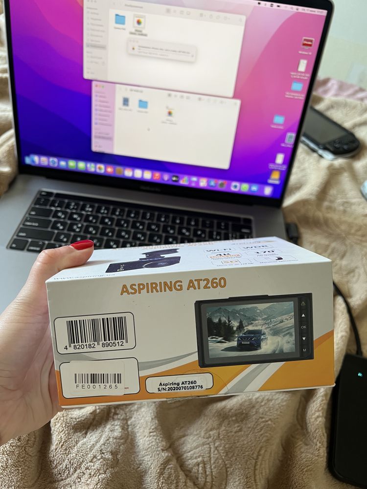 Автомобільний відеореєстратор Aspiring AT260