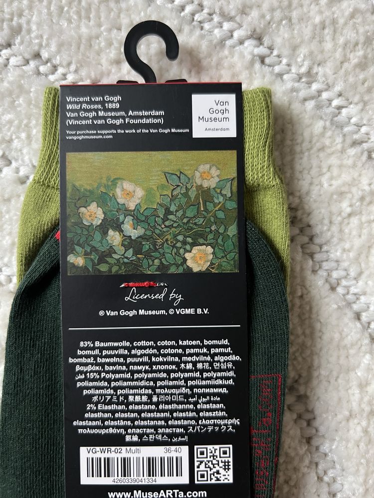 Vincent van Gogh skarpetki meskie Musearta 36-43