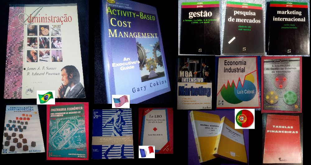 P/ poliglotas: Administração / Gestão / Economia / Marketing —13 Vols.