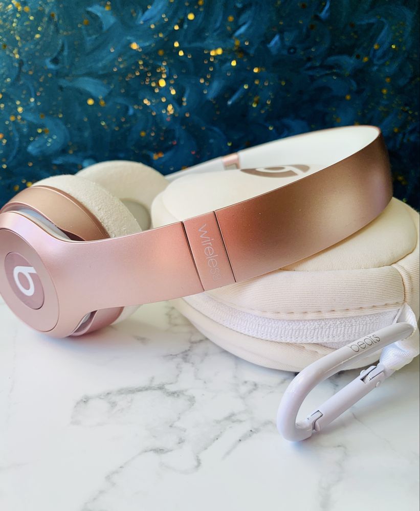 Навушники з мікрофоном Beats by Dr. Dre Solo3 Rose Gold Розовое золото