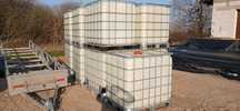 Zbiornik mauzer 1000L, zbiornik 1m3 mauzer