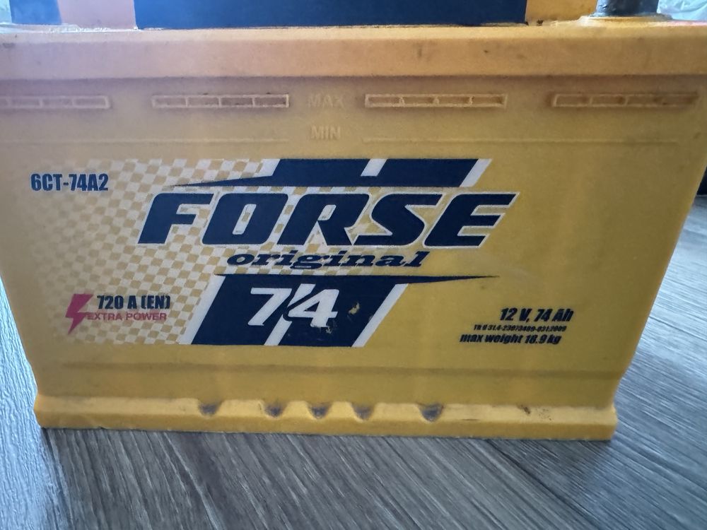 Продам аккумулятор  Forse 74
