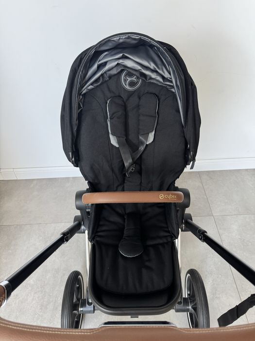 Cybex Priam 4.0 2w1 Black / Chrome Brown