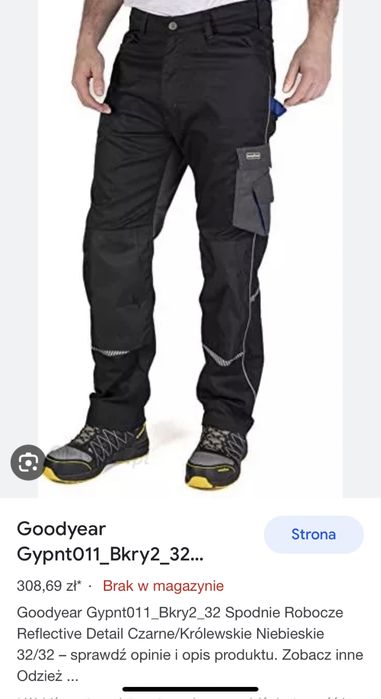 Spodnie Robocze Goodyear Gypnt011