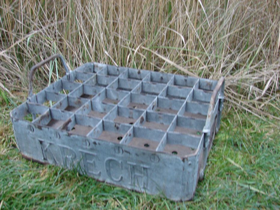 Skrzynka od piwa poniemiecka KRECH Gołdap  Wilhelm Krech Brauerei