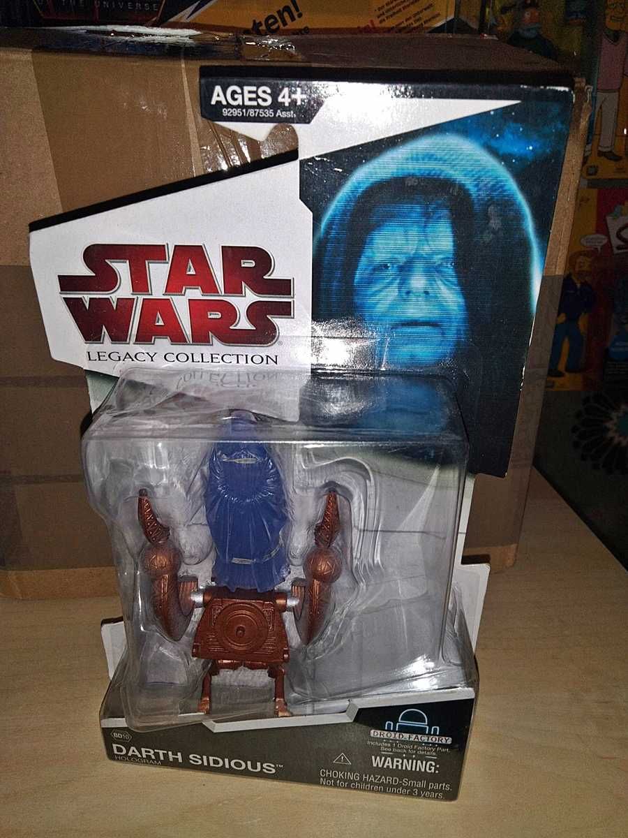 Star Wars Legacy Darth Sidious Hologramm 2009